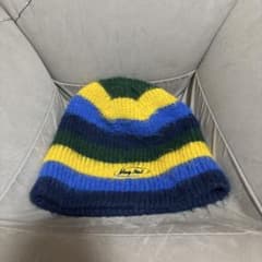 【ニット帽】カラフルストライプのサムネイル