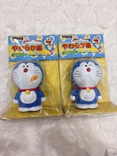 ドラえもん やわらか笛 フィギュア 2個セット レトロのサムネイル