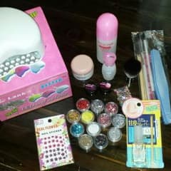 ジェルネイルセットLED☆中古のサムネイル