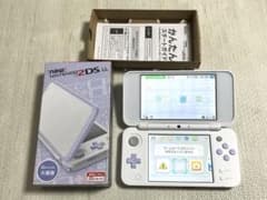 美品 New ニンテンドー 2DS LL 本体 ホワイトラベンダー 箱あり