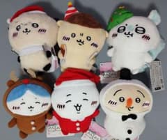 ちいかわ ぬいぐるみ マスコット クリスマス コンプリートセットのサムネイル