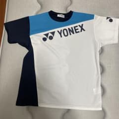 YONEX 半袖シャツ Sサイズ 青白のサムネイル