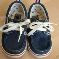 プリンちゃん専用　VANS スリッポン スニーカー17センチのサムネイル