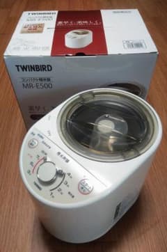 【未使用】　twinbird ツインバード　コンパクト精米器　MR-E500のサムネイル
