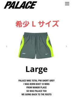 PALACE NIKE TOTAL P90 SHORT L GREY ショーツ - メルカリ
