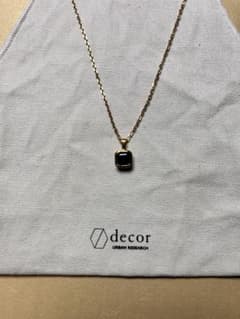 UR decor オニキス ネックレス ゴールド SV925 - メルカリ