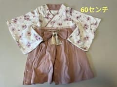 花柄着物風ドレス 60cmのサムネイル