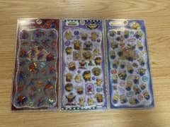 キャラクターシール 3枚セットのサムネイル