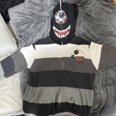 VOLCOM フルジップパーカー ボーダー XLのサムネイル