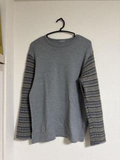 90s COMME des GARCONS ニット切替 シャツ 田中オム comme des garçons homme 田中オム 切り替えニット - メルカリ