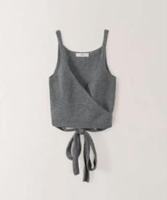 OHOTORO Wrapping Knit Bustier grayのサムネイル