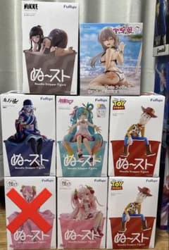 ぬーすとフィギュアまとめ売り　22個セット FuRyu ぬーどるストッパーフィギュア まとめ売り - メルカリ