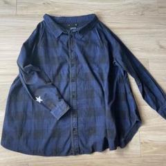 タグ付き新品CONVERSE TOKYO MINEDENIMチェックデニムシャツ タグ付き CONVERSE TOKYO MINEDENIMチェック柄デニムシャツ