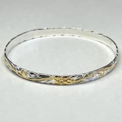 H】希少✨シルバー 925 ハワイアンジュエリー ブレスレット 11g - メルカリ