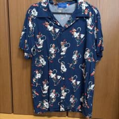 東京ディズニーリゾート ミニーマウス 半袖シャツ ネイビーのサムネイル