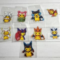 ポケモンセンター キョウトステッカー ホウオウ＆ルギア ポンチョ ピカチュウ Yahoo!オークション - ポケモン センター キョウトステッカー セット