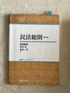民法総則 第2版　日評ベーシックシリーズのサムネイル