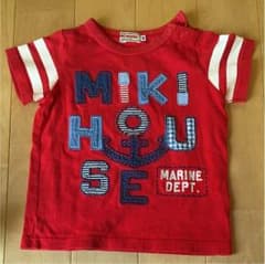 ミキハウス 赤Ｔシャツ 80センチのサムネイル