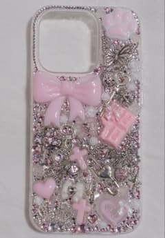 iPhone15pro スマホケース デコ