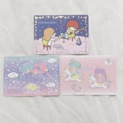 いちご新聞50周年 トレーディングカード トレカ キキララ ３枚 ポスター レア