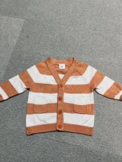 babyGap ボーダー柄 カーディガン 60cmのサムネイル