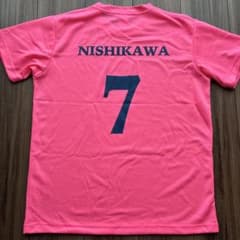 北海道日本ハムファイターズ 西川遥輝選手 Tシャツ ピンク - メルカリ