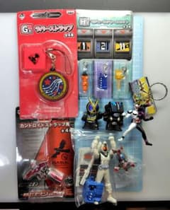 仮面ライダー一番くじ ストラップ他