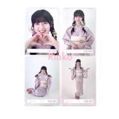 櫻坂46 石森璃花 2025年 浴衣 生写真 4種 コンプ - メルカリ