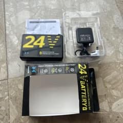 シワと破れあり。空調風神服 24Vバッテリー RD9580G 空調服のサムネイル