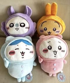 메르카리시 세일 중 16일까지 치이카와 파자마인 BIG 봉제인형 4종 세트