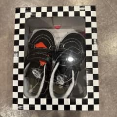 VANS キッズ スニーカー ブラック ホワイトのサムネイル