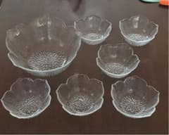 ガラス食器　サラダや素麺のサムネイル