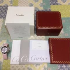 カルティエ パシャC 2003年 クリスマス限定 クロノグラフ 正規品 自動 