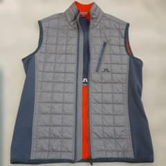 J.LINDEBERG ゴルフベスト グレー M