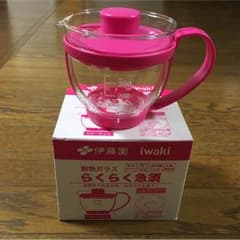 iwaki 耐熱ガラス らくらく急須のサムネイル