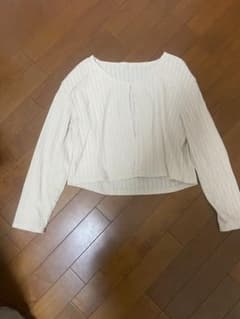 Dazy長袖カーディガン アイボリーのサムネイル