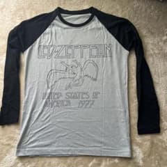 LED ZEPPELIN 1977年アメリカツアーロングTシャッツ - メルカリ