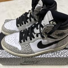 Air Jordan 1 High OG White Cement 26.5cmのサムネイル