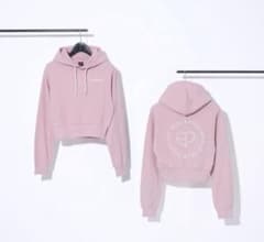 BLACKPINK DEADLINE クロップドパーカー ピンク フーディー - メルカリ