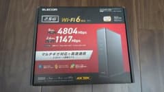 ELECOM エレコム Wi-Fi 6ルーター WRC-X6000QS-Gのサムネイル