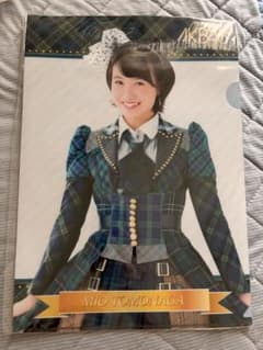 AKB48 朝長美桜 クリアファイル CAFE&SHOPのサムネイル