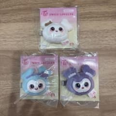 TWICE LOVELYS ぬいぐるみヘアピン 3種セット - メルカリ
