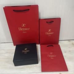 Elégance PARIS ショップ袋 ギフトボックス セットのサムネイル