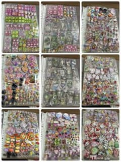大量ハローキティ パワーパフガールズ シールセット ファイル付きのサムネイル
