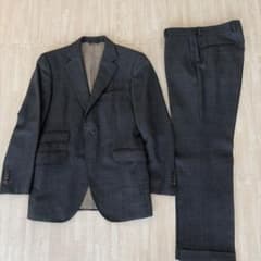 azabu tailor 麻布テーラー/スーツ/グレーチェック/168㎝57kgのサムネイル