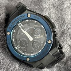 電波ソーラー メタルブレス［良品］G-SHOCK GST-W110BD - メルカリ