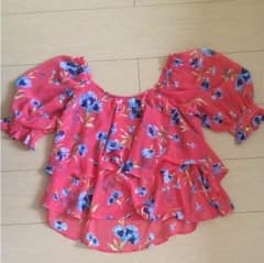 【※２日間限定値下げ！】 ♡ココディール シフォンブラウス オフショルダー♡のサムネイル