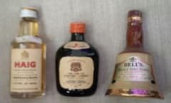 ミニボトル 3本セット ウイスキー　未開封