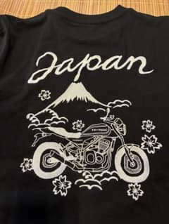 Kawasaki カワサキプラザ限定スーベニア桜Tシャツ　Mのサムネイル