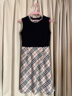 BURBERRY ノースリーブワンピース•ジャケットセット 150A - メルカリ